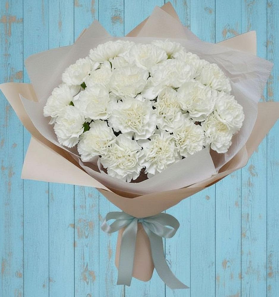 Букет цветов из: Гвоздики в Энгельсе