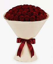 Букет 101 Бордовая роза Блэк Бакарра в Энгельсе
