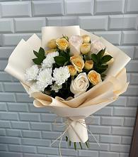 Букет цветов из:  Розы и Хризантемы #REPLACE_PRED# Энгельсе