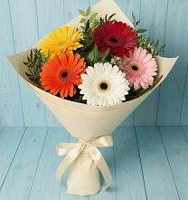 Букет цветов из:  Герберы в Энгельсе
