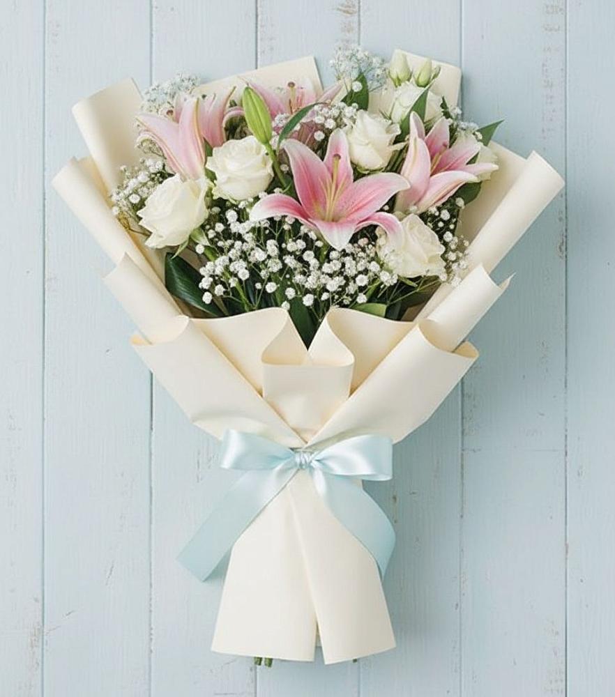 Букет цветов из: Лилии в Энгельсе