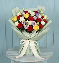 Букет цветов из:  Розы в Энгельсе