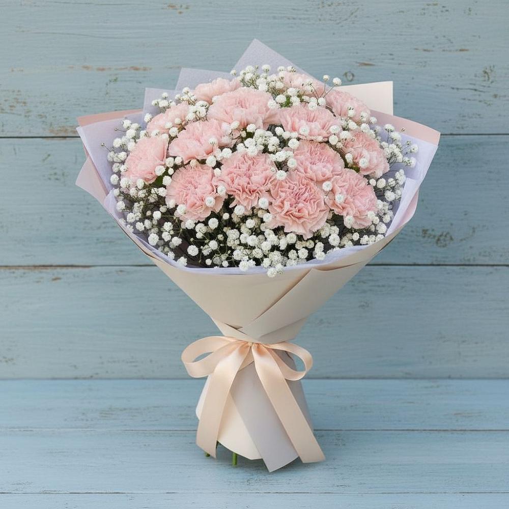 Букет цветов из: Гвоздики в Энгельсе