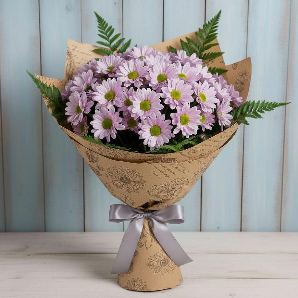 Букет цветов из: Хризантемы в Энгельсе