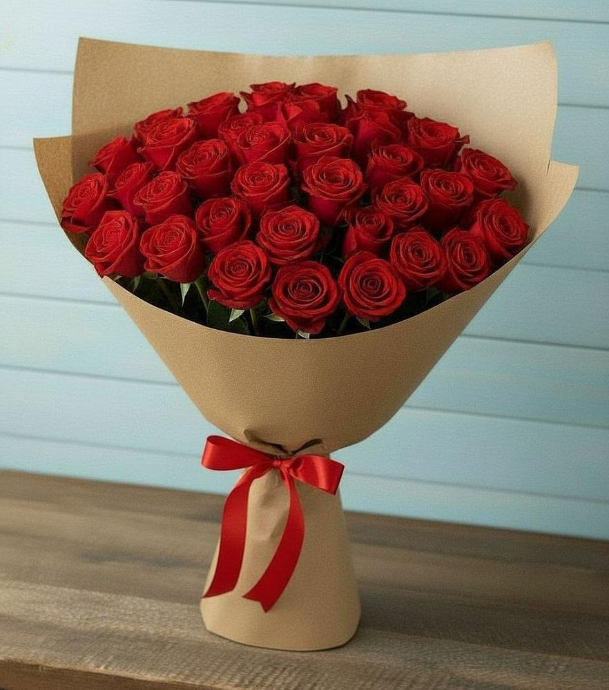 Букет Красные розы Милано в Энгельсе