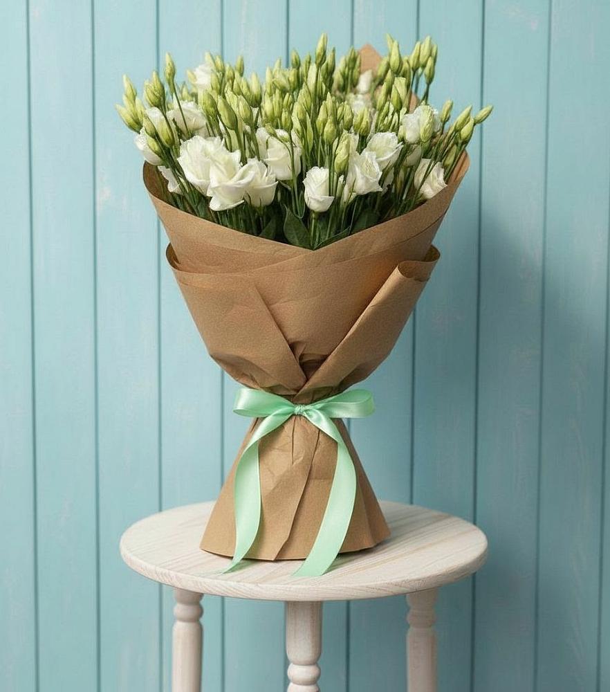 Букет цветов из: Лизиантусы в Энгельсе