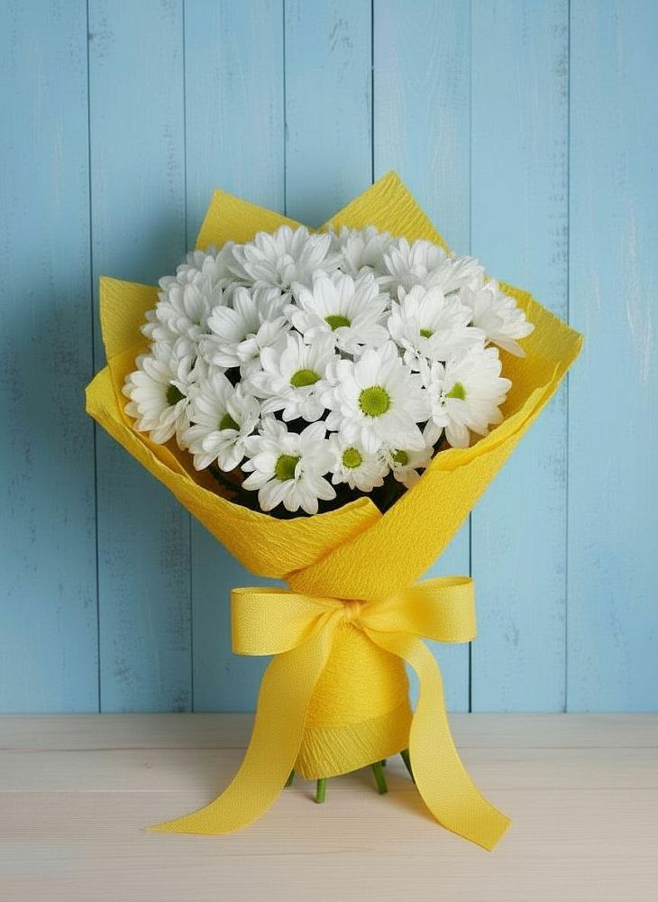 Букет цветов из: Хризантемы в Энгельсе