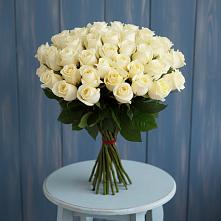 Букет 51 Белая роза Эдлесс Лав #REPLACE_PRED# Энгельсе