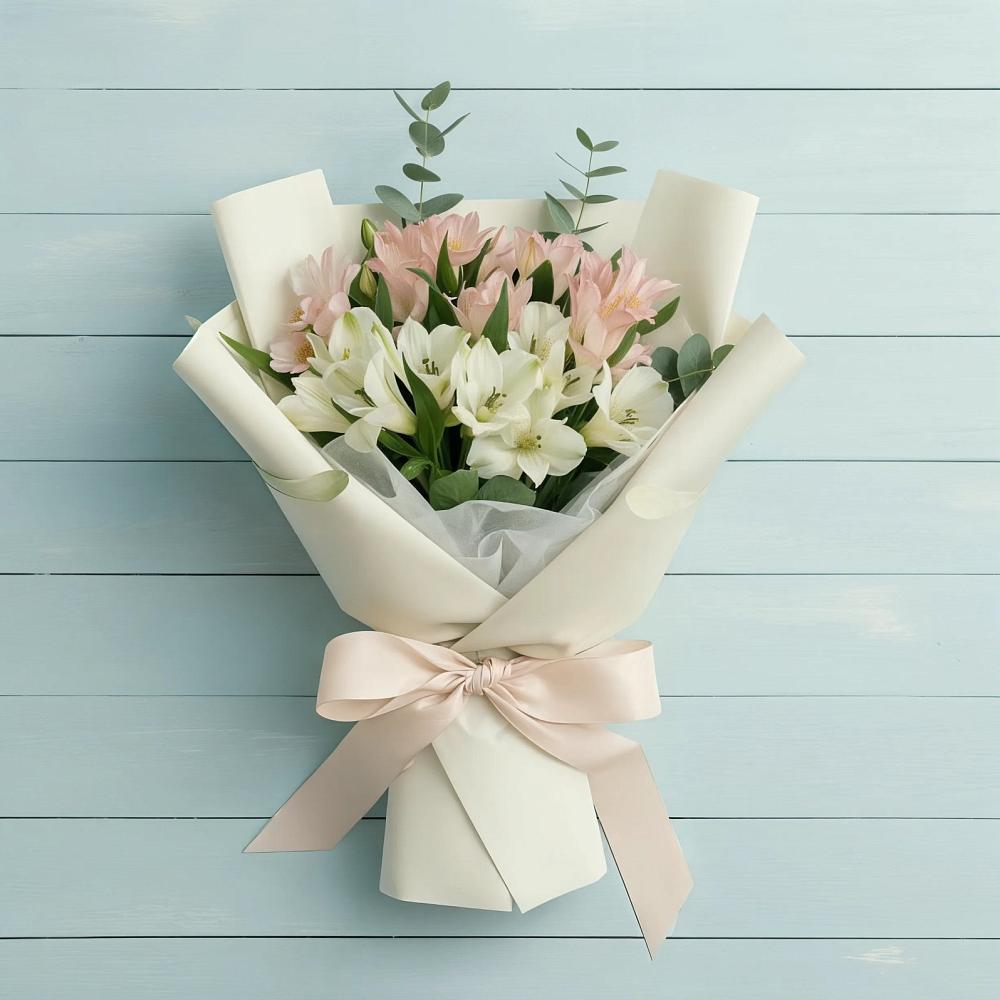 Букет цветов из: Альстромерии в Энгельсе