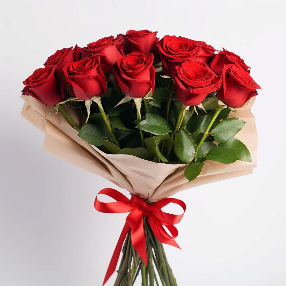 Букет 11 Красных роз Эдлесс Лав в Энгельсе